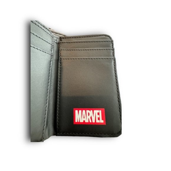 Mickey Mouse Neon Tri Fold Wallet & Captain America Trifold Chain Wallet - Picture 9 of 9